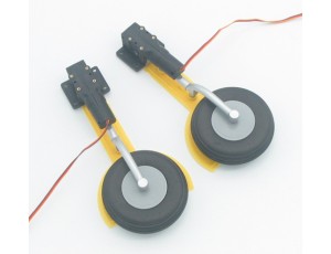 ROC 1.0M Bell P-39 Electric Retract Main Landing Gear Set 